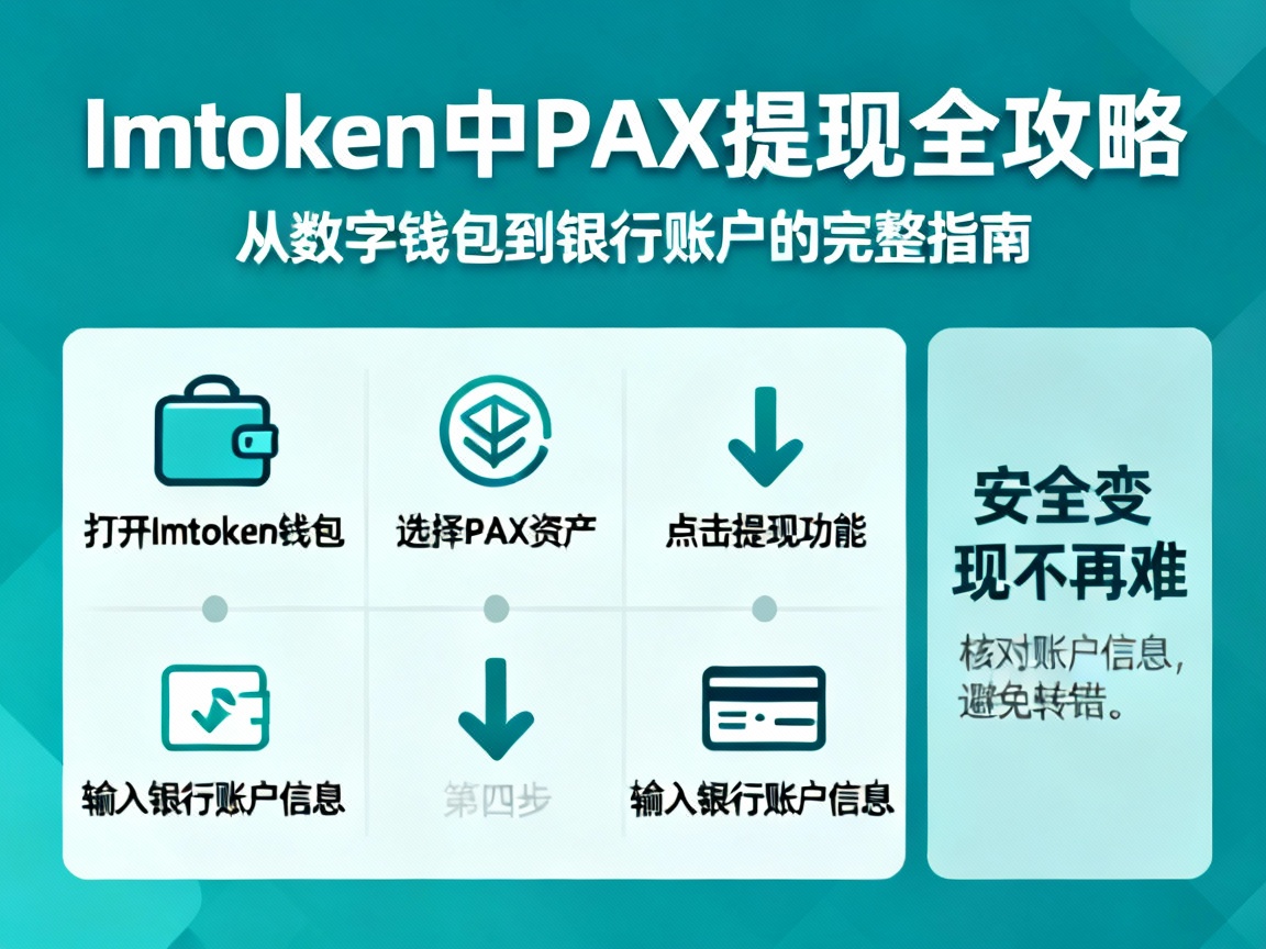 Imtoken中PAX提现全攻略，从数字钱包到银行账户的完整指南，安全变现不再难