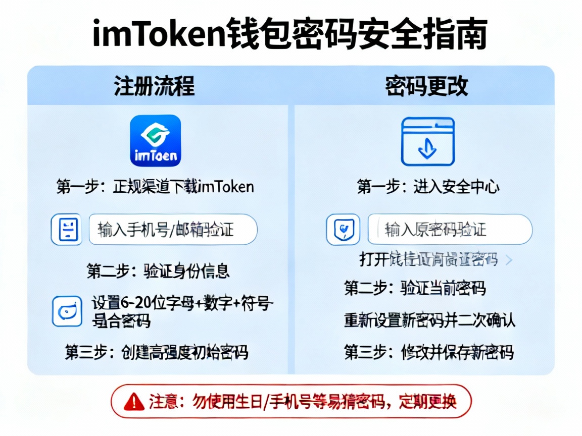 全面指南，如何安全地注册和更改imToken钱包密码，守护你的数字资产