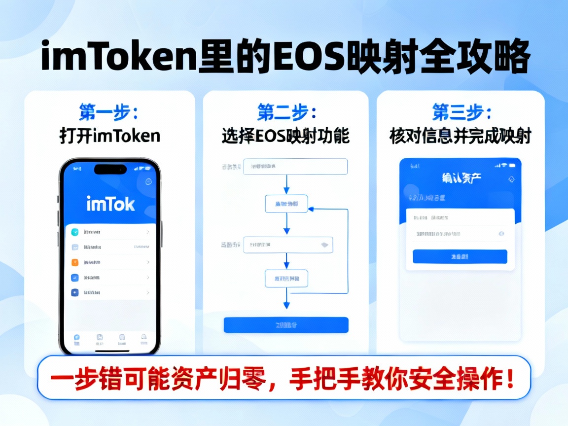 imToken里的EOS映射全攻略，一步错可能资产归零，手把手教你安全操作！