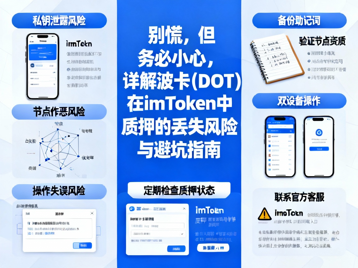 别慌，但务必小心，详解波卡（DOT）在 imToken 中质押的丢失风险与避坑指南