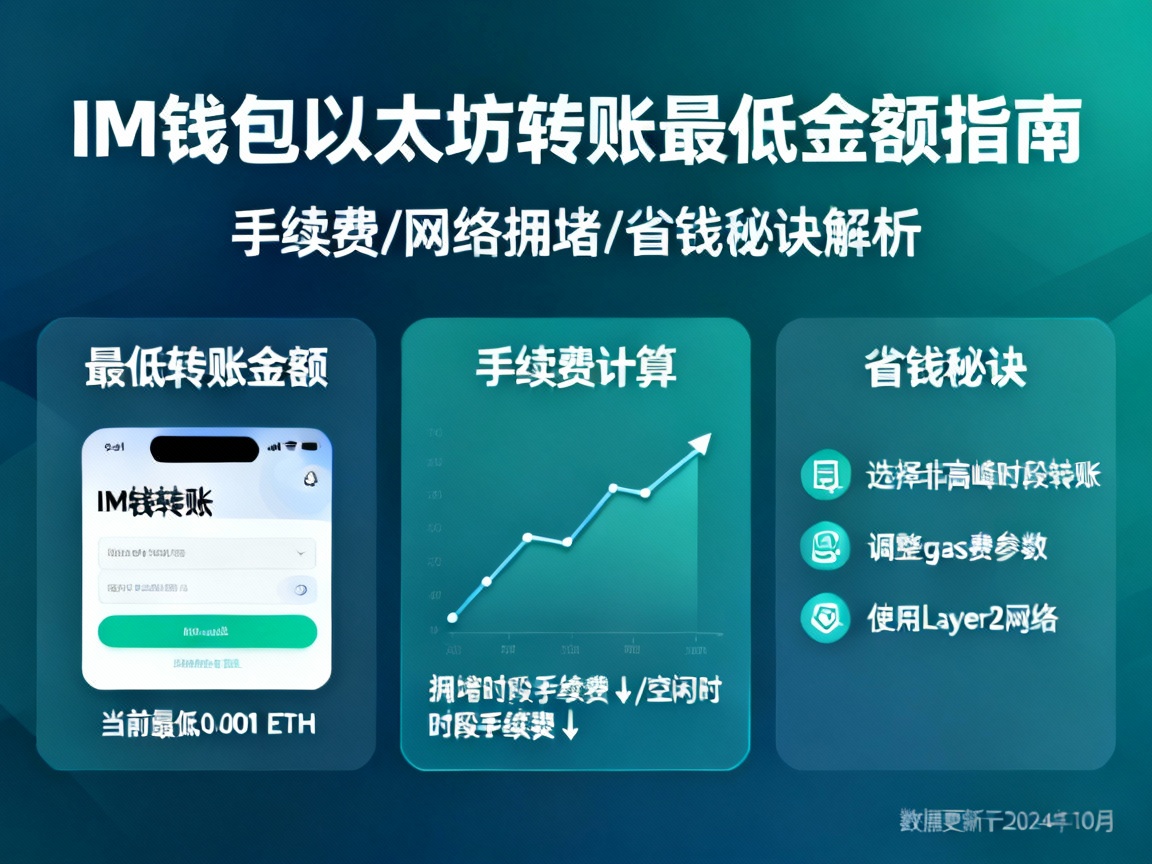 IM钱包以太坊转账，最低金额到底是多少？一文说清手续费、网络拥堵与省钱秘诀