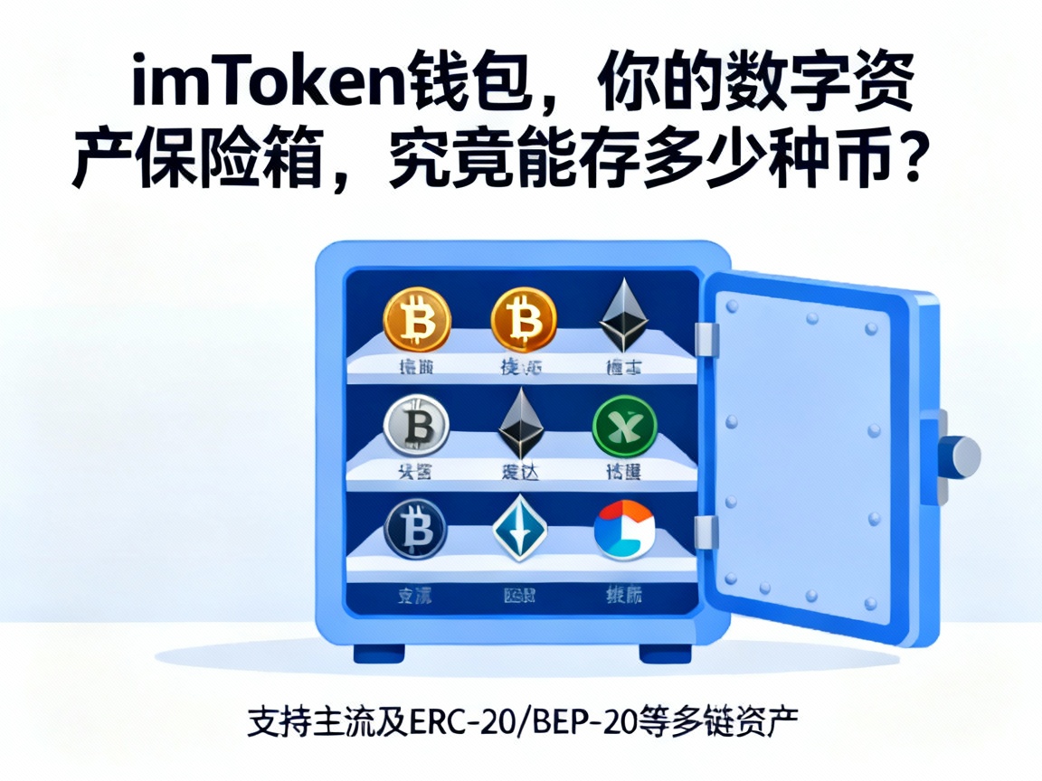 imToken钱包，你的数字资产保险箱，究竟能存多少种币？