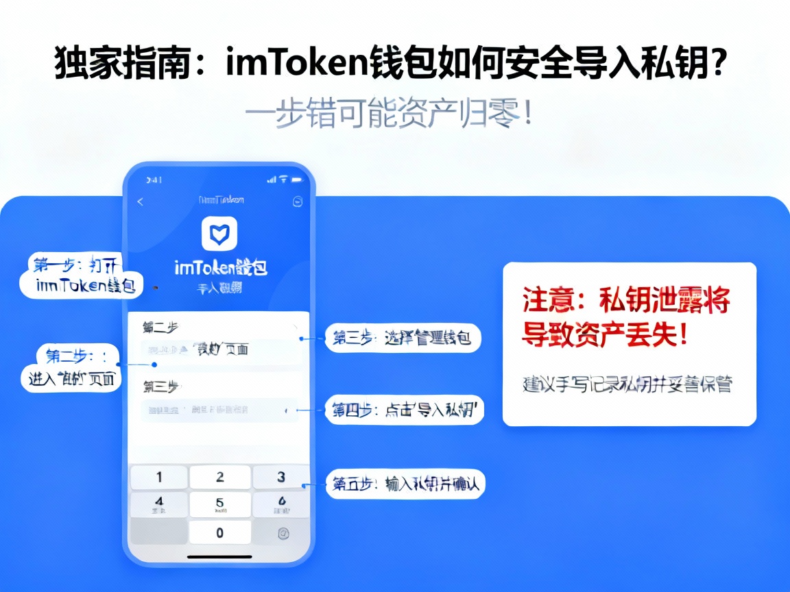 独家指南，imToken钱包如何安全导入私钥？一步错可能资产归零！