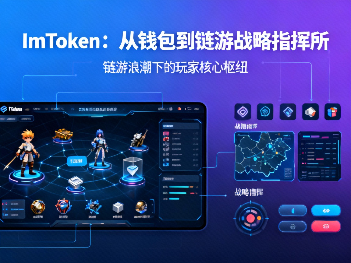 ImToken不再是钱包，在链游浪潮中，它如何成为玩家的战略指挥所？