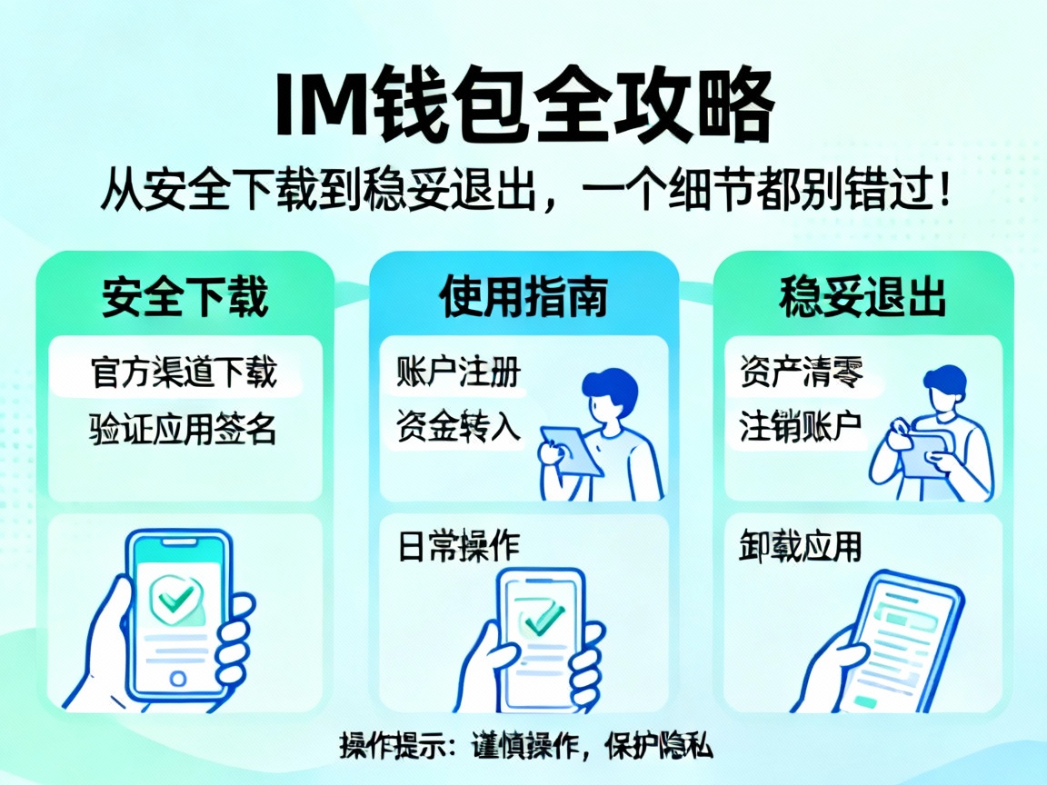 IM钱包全攻略，从安全下载到稳妥退出，一个细节都别错过！
