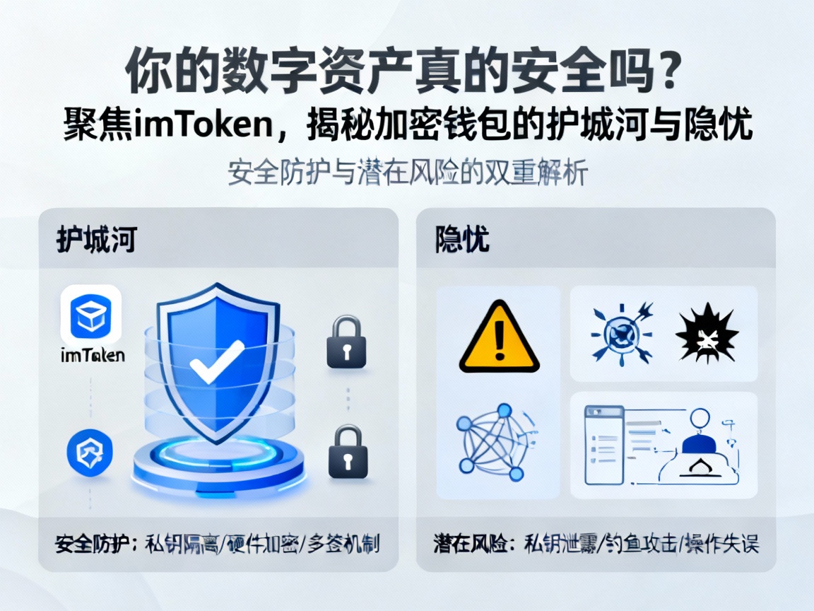你的数字资产真的安全吗？聚焦imToken，揭秘加密钱包的护城河与隐忧