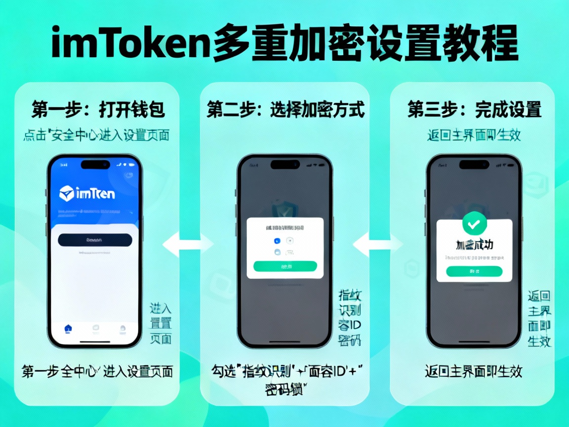 imToken怎么设置多重加密？手把手教你打造钢铁防线数字钱包