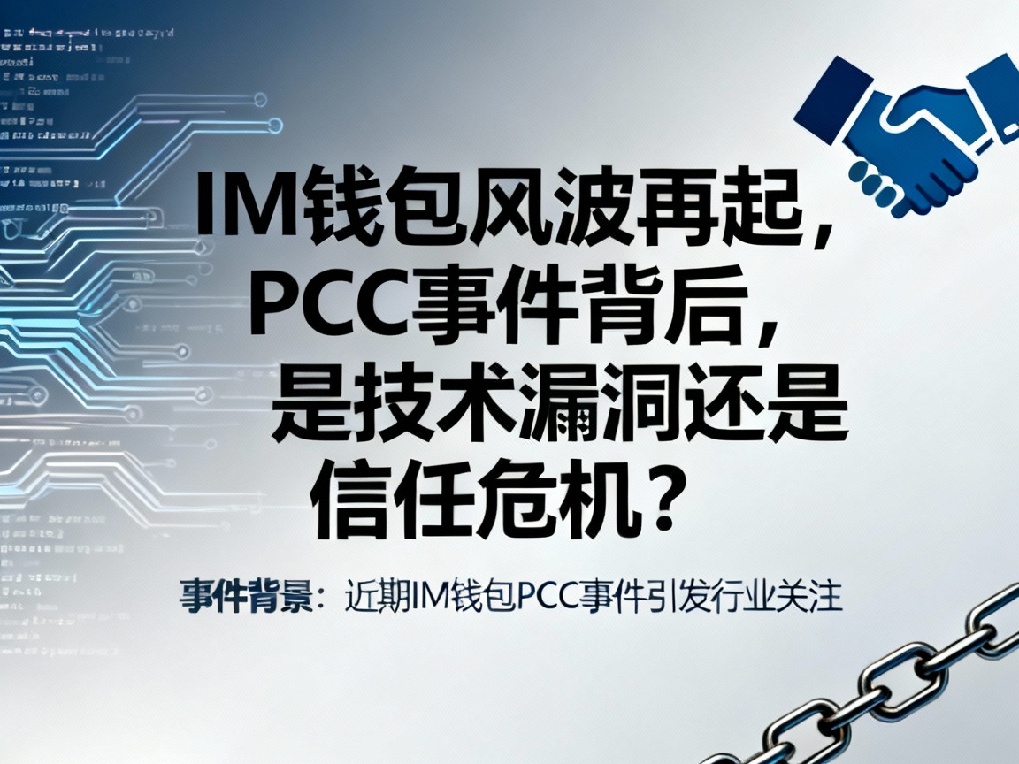 IM钱包风波再起，PCC事件背后，是技术漏洞还是信任危机？