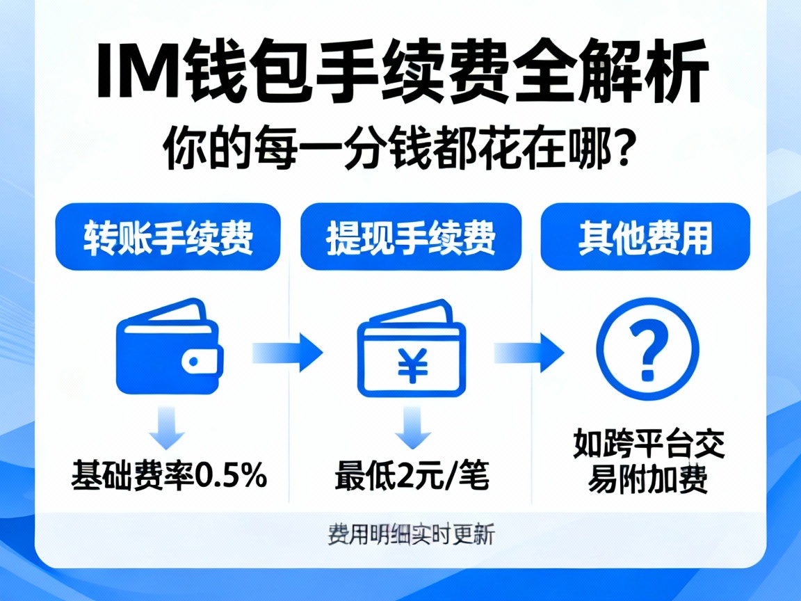 IM钱包手续费全解析，你的每一分钱都花在哪？