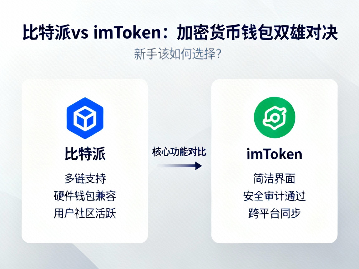比特派 vs imToken，加密货币钱包双雄对决，新手该如何选择？