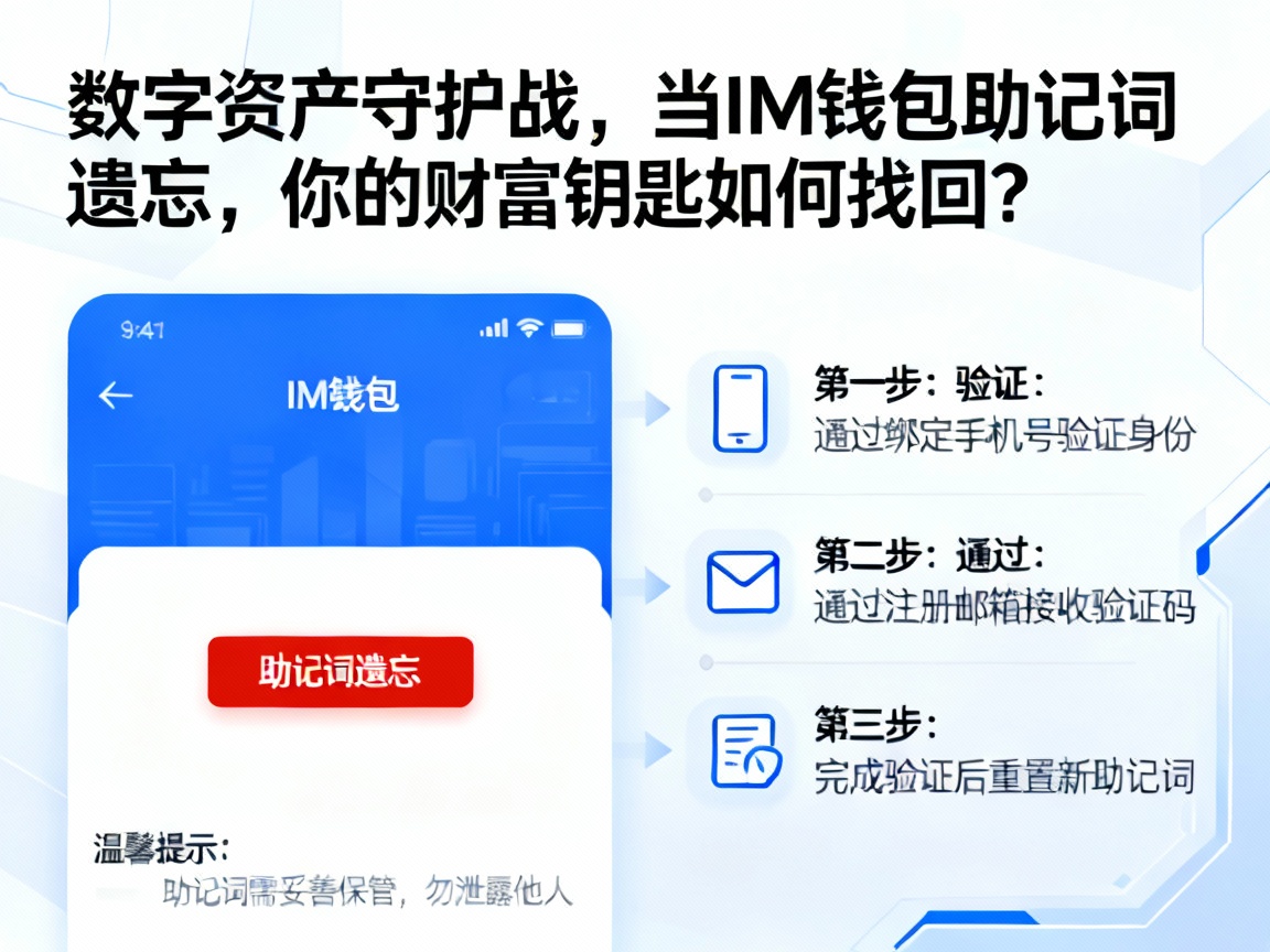 数字资产守护战，当IM钱包助记词遗忘，你的财富钥匙如何找回？