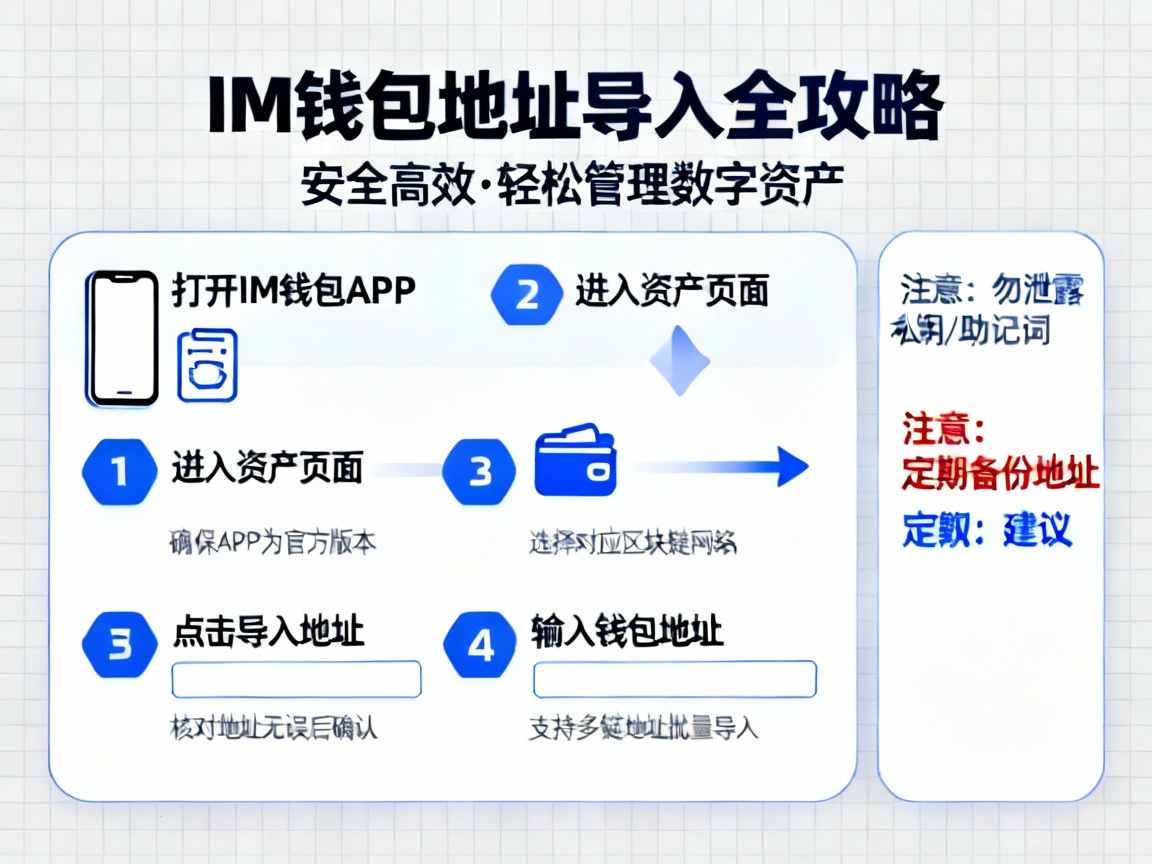 IM钱包地址导入全攻略，安全高效，轻松管理数字资产