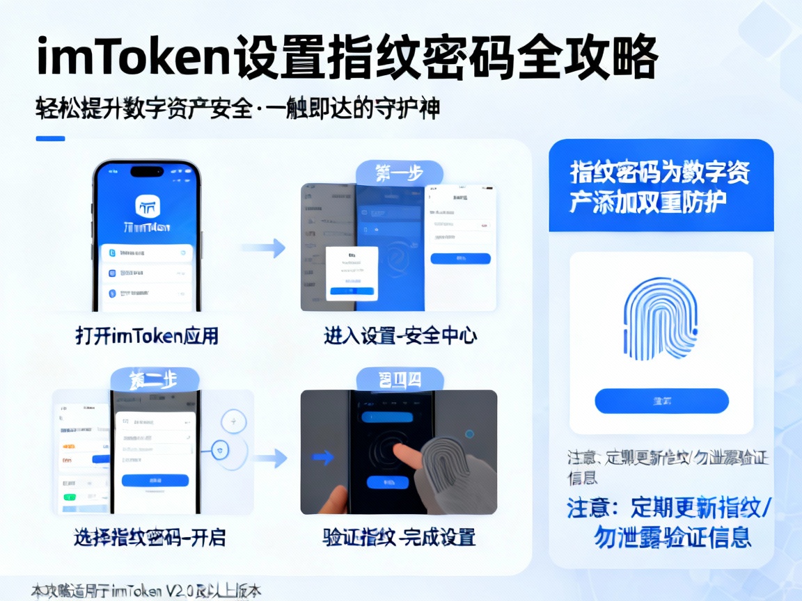 imToken设置指纹密码全攻略，轻松提升数字资产安全，一触即达的守护神