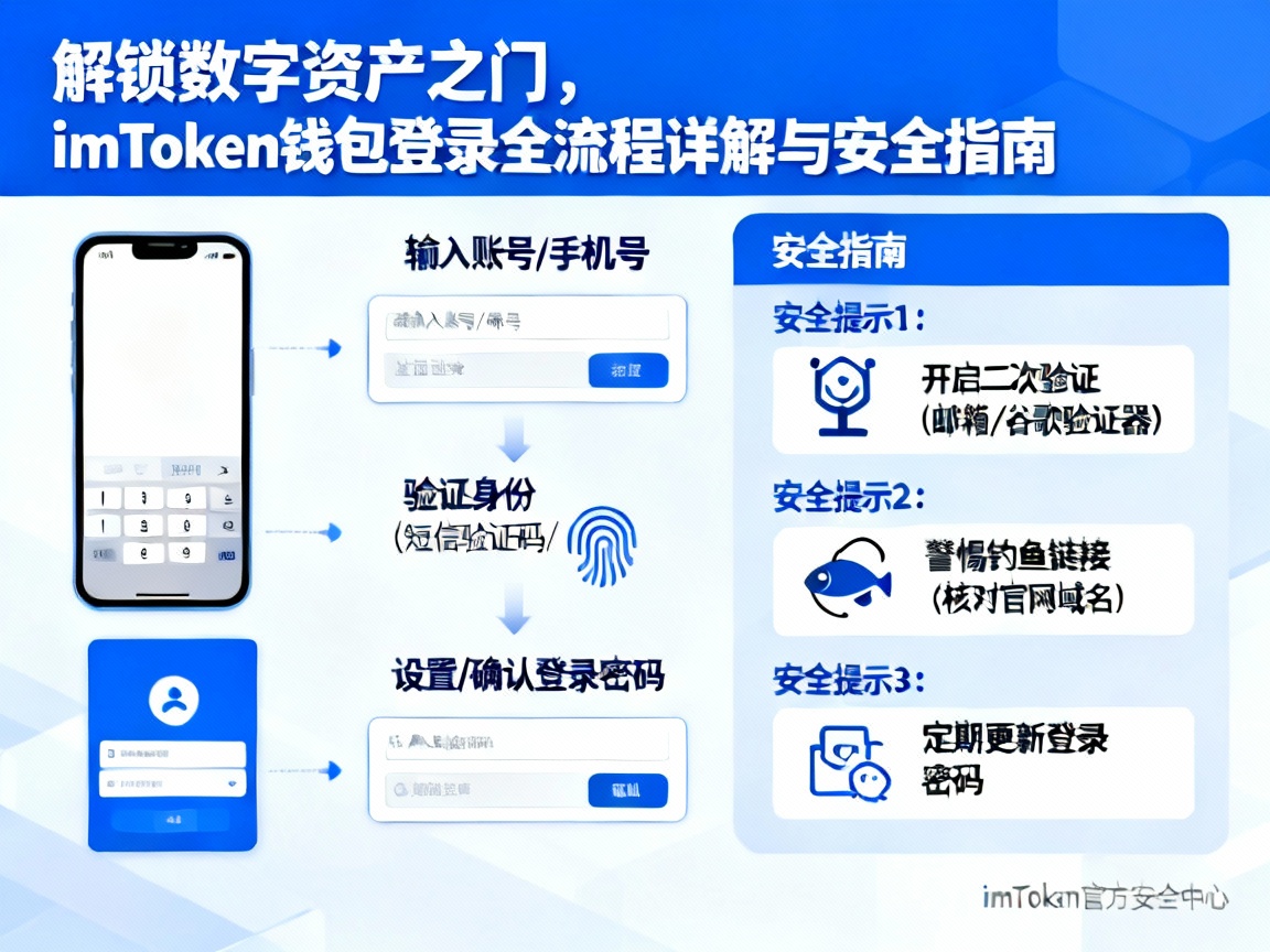 解锁数字资产之门，imToken钱包登录全流程详解与安全指南