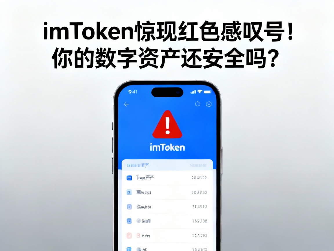 imToken惊现红色感叹号！你的数字资产还安全吗？