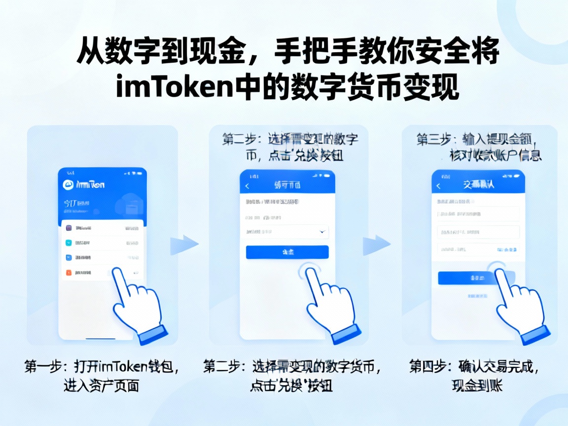 从数字到现金，手把手教你安全将imToken中的数字货币变现