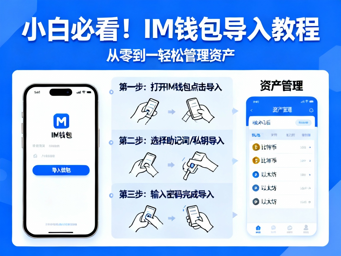 小白必看！IM钱包导入教程，从零到一轻松管理资产