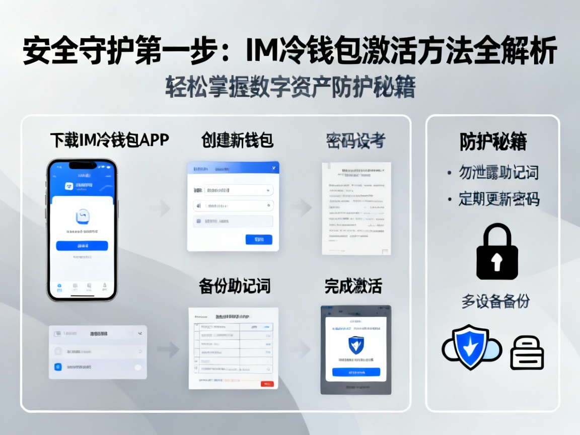安全守护第一步，IM冷钱包激活方法全解析，轻松掌握数字资产防护秘籍
