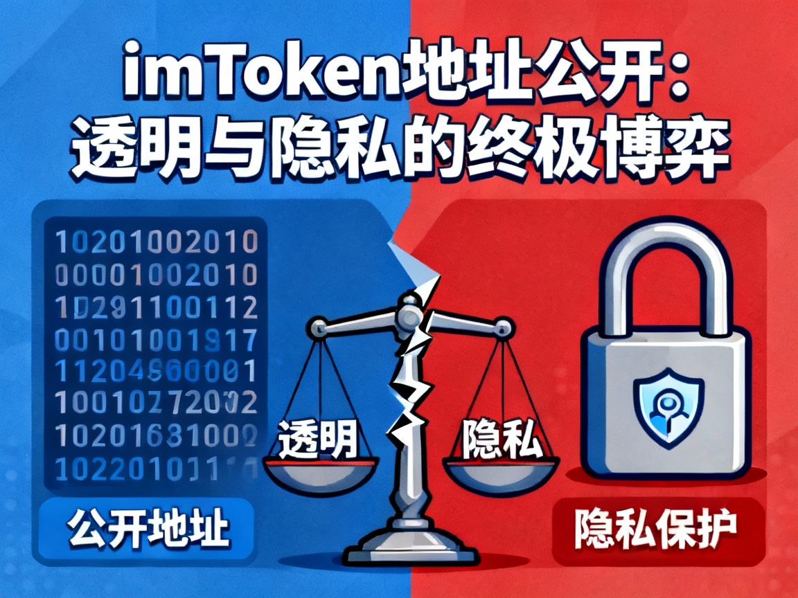 当你的imToken地址公开，一场透明与隐私的终极博弈