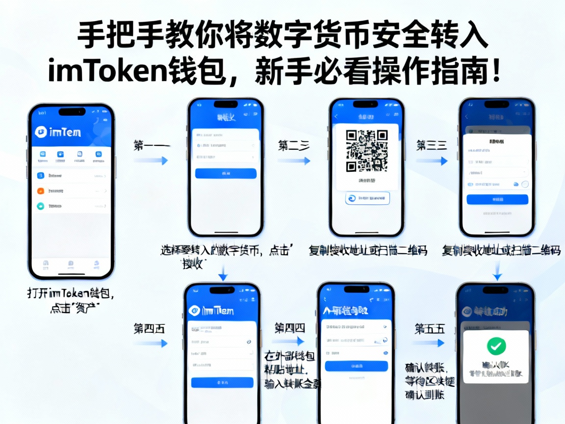 手把手教你将数字货币安全转入imToken钱包，新手必看操作指南！
