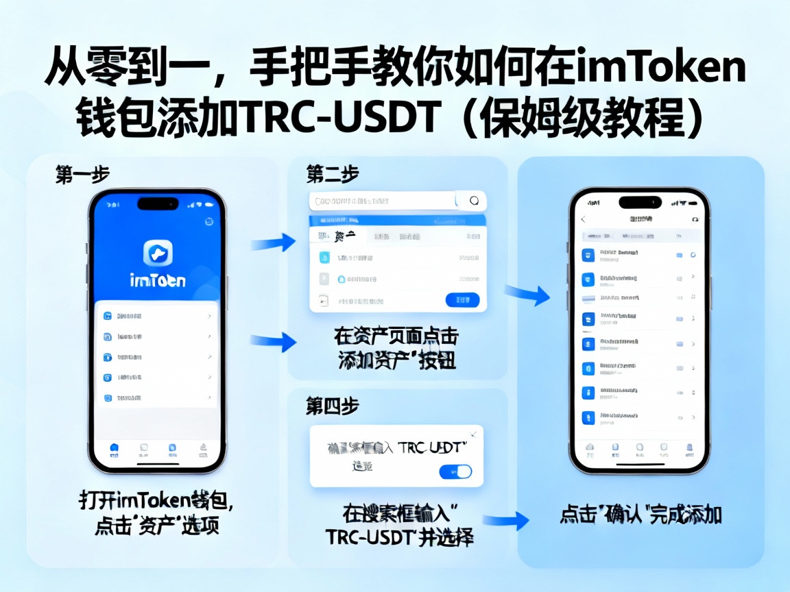 从零到一，手把手教你如何在 imToken 钱包添加 TRC-USDT（保姆级教程）