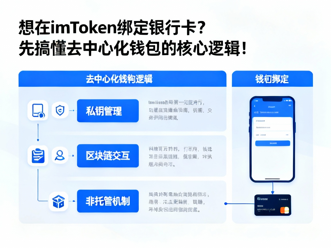 想在imToken绑定银行卡？先搞懂去中心化钱包的核心逻辑！