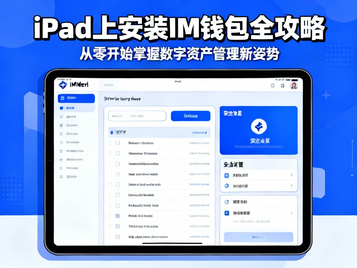 iPad上安装IM钱包全攻略，从零开始掌握数字资产管理新姿势