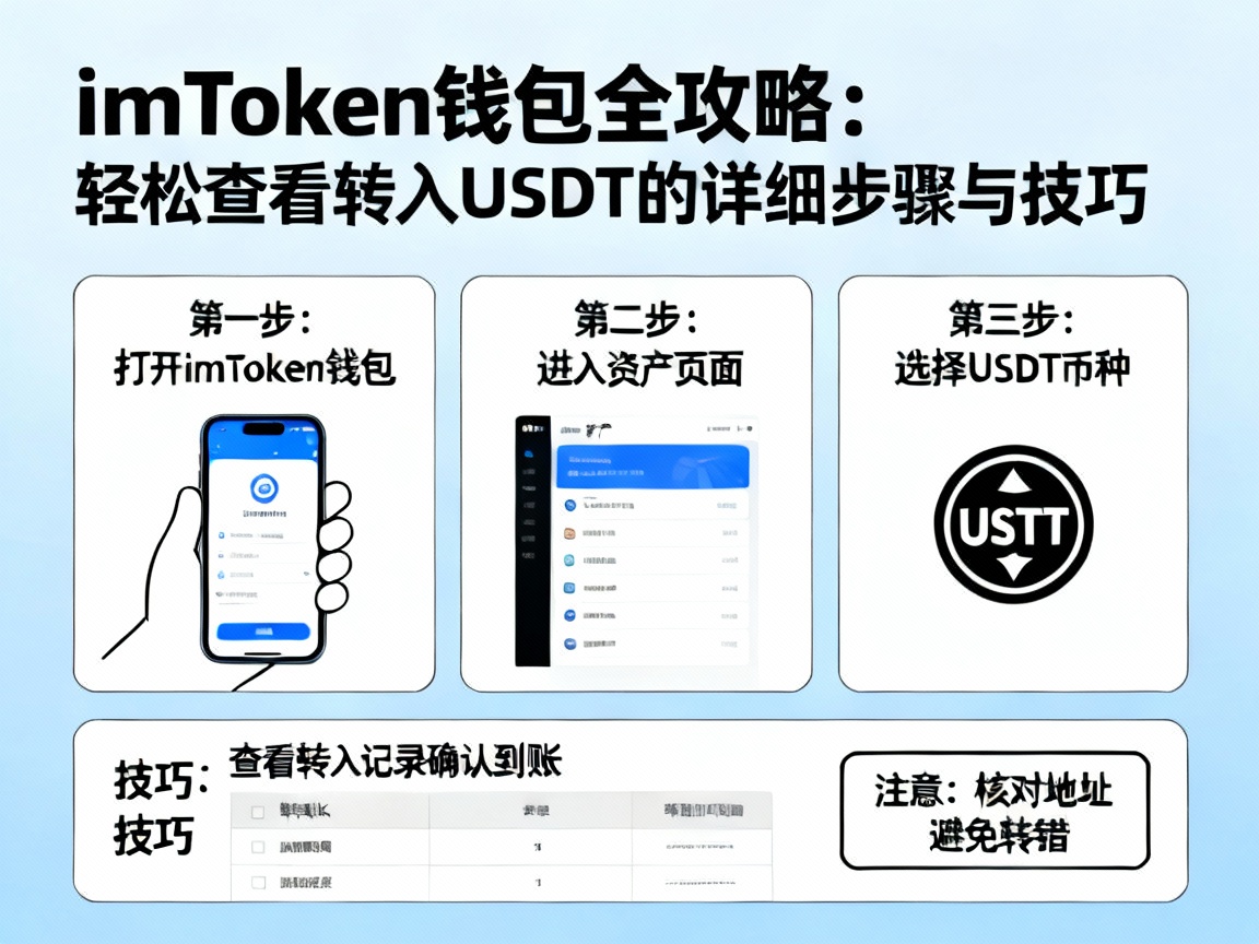 imToken钱包全攻略，轻松查看转入USDT的详细步骤与技巧