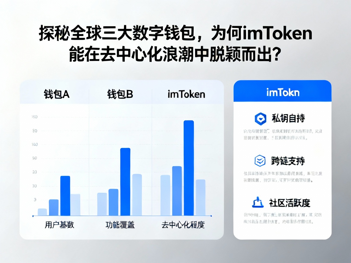 探秘全球三大数字钱包，为何imToken能在去中心化浪潮中脱颖而出？