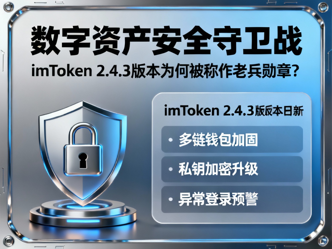 数字资产安全守卫战，imToken 2.4.3版本为何被称作老兵勋章？