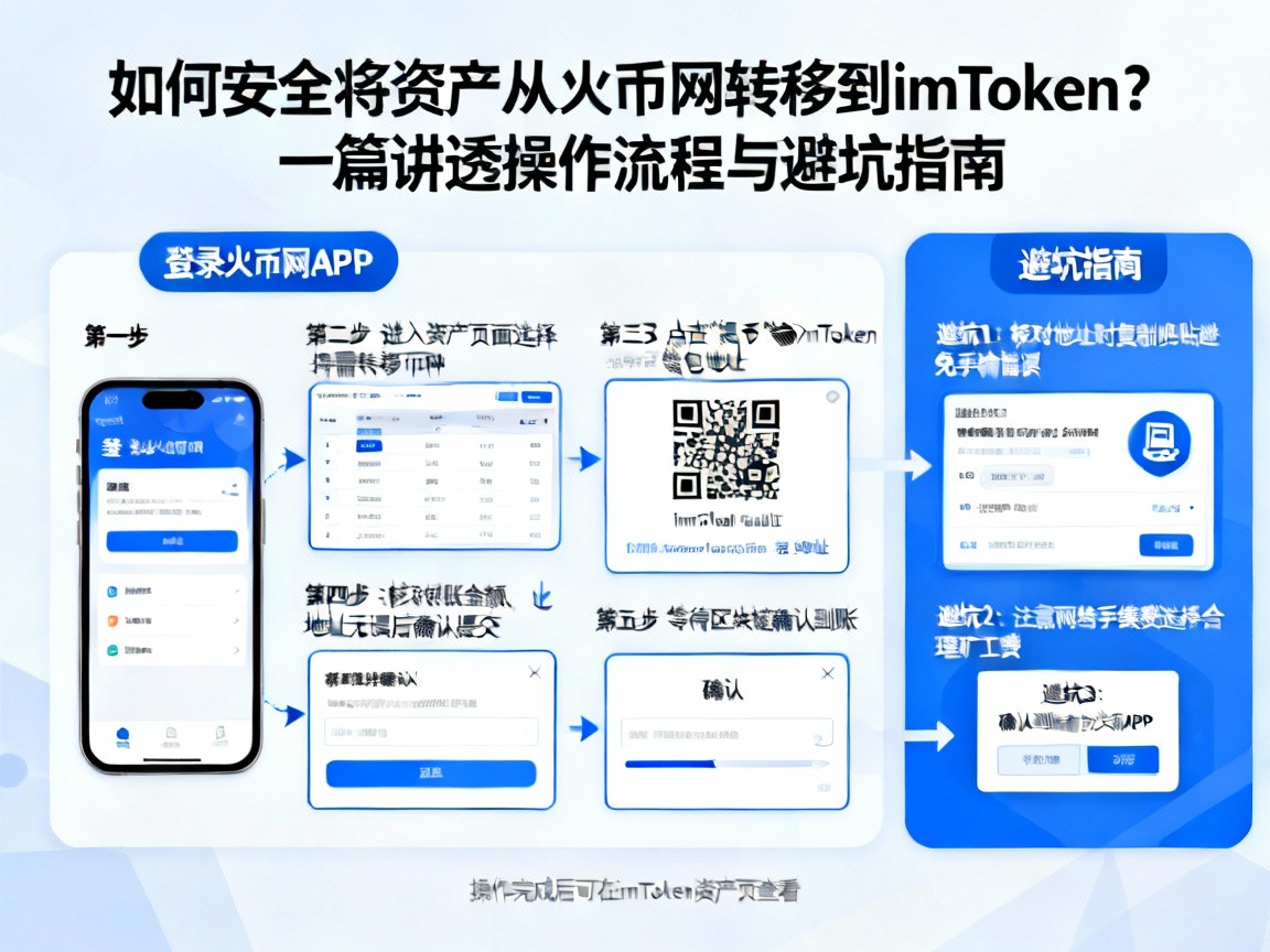如何安全将资产从火币网转移到imToken？一篇讲透操作流程与避坑指南