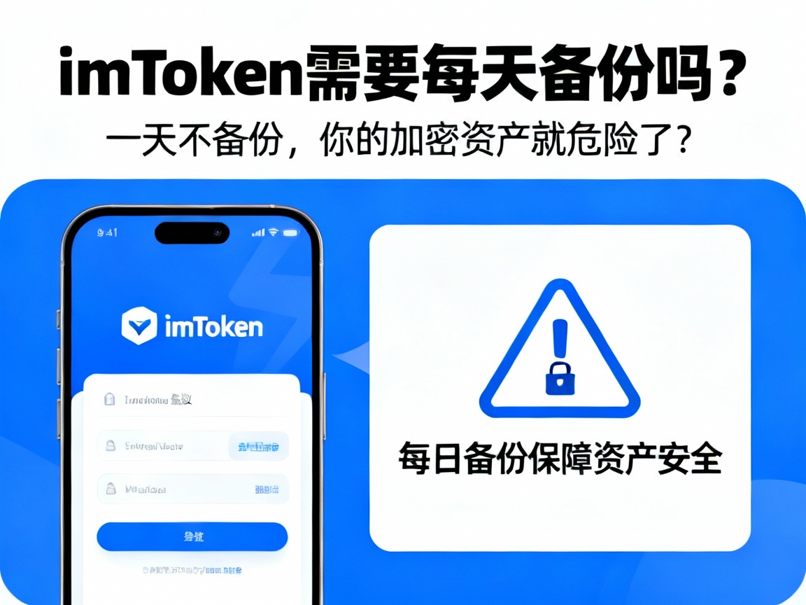 imToken需要每天备份吗？一天不备份，你的加密资产就危险了？