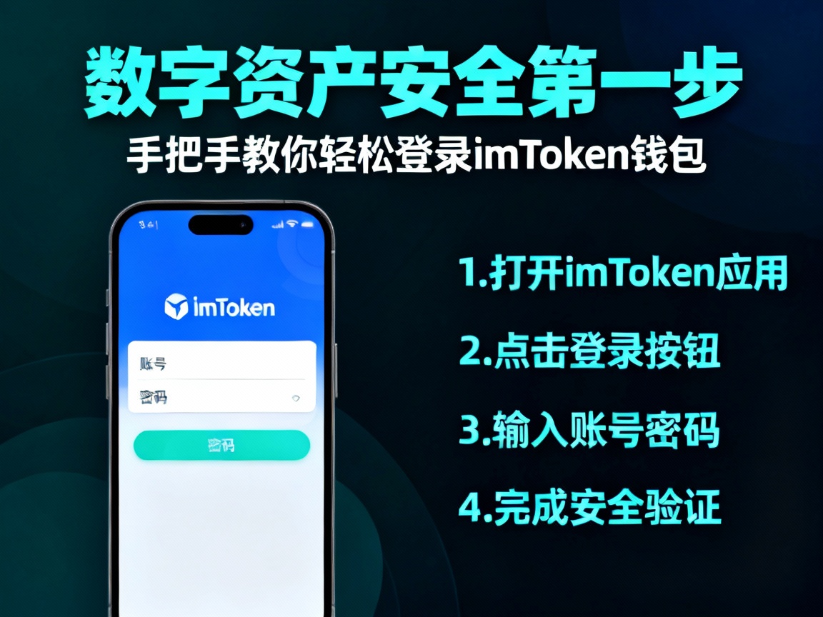 数字资产安全第一步，手把手教你轻松登录imToken钱包