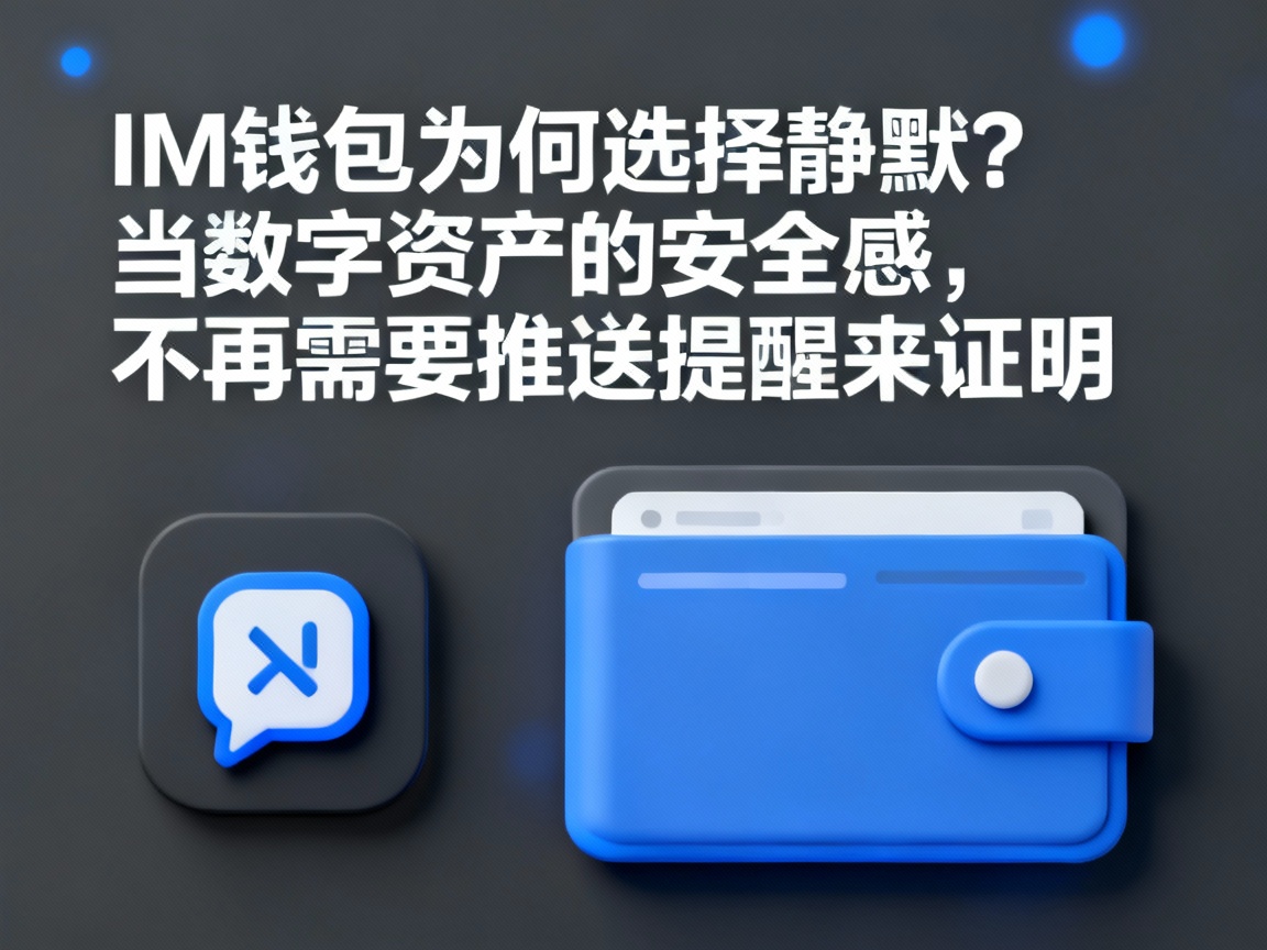 IM钱包为何选择静默？当数字资产的安全感，不再需要推送提醒来证明