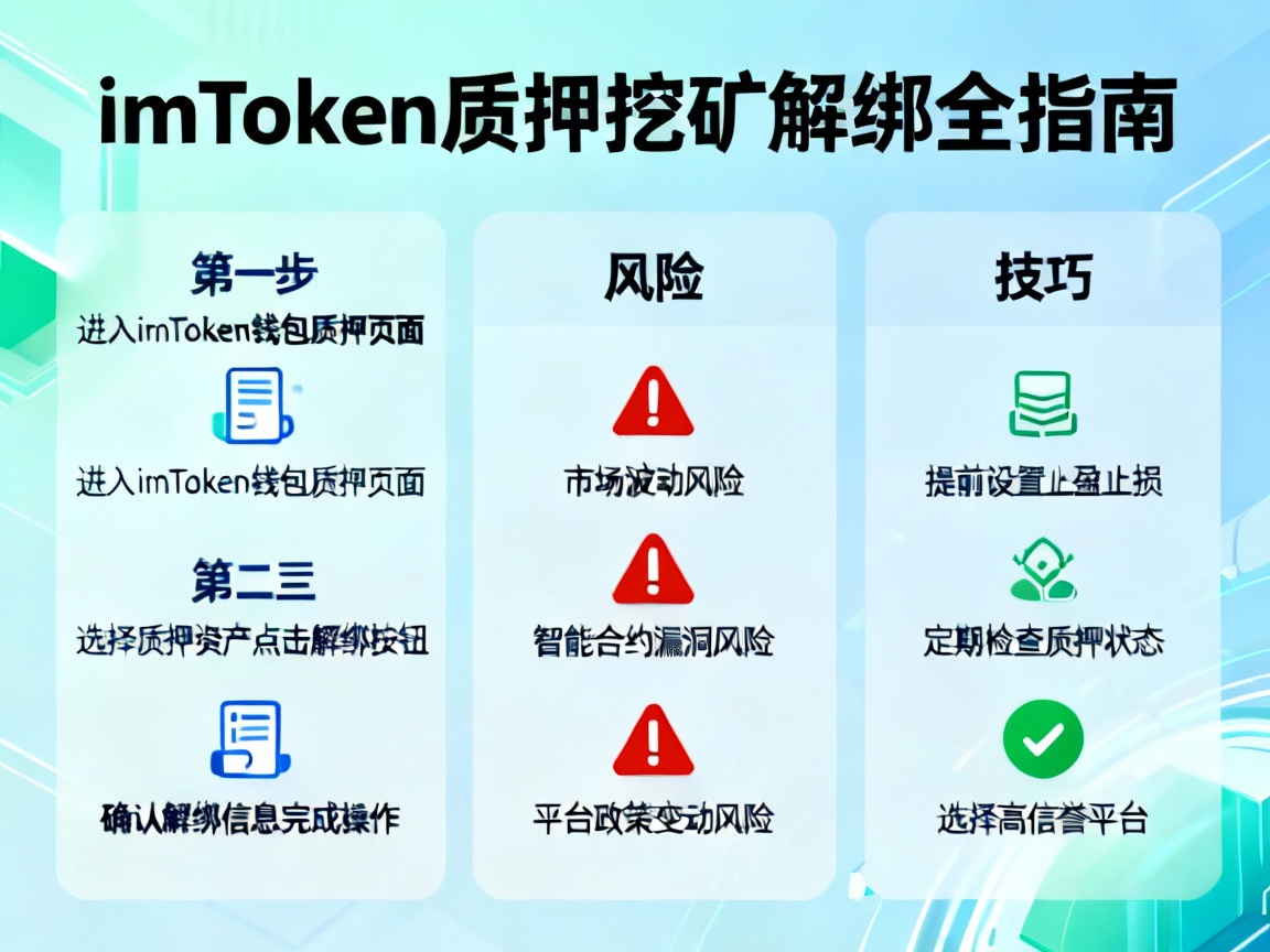 imToken质押挖矿解绑全指南，步骤、风险与实操技巧，让你轻松管理数字资产