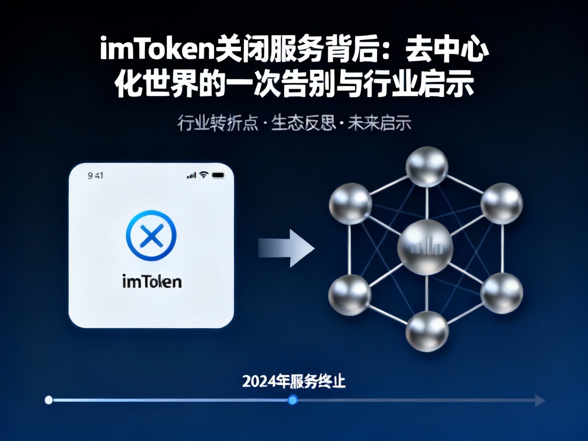 imToken 关闭服务背后，去中心化世界的一次告别与行业启示