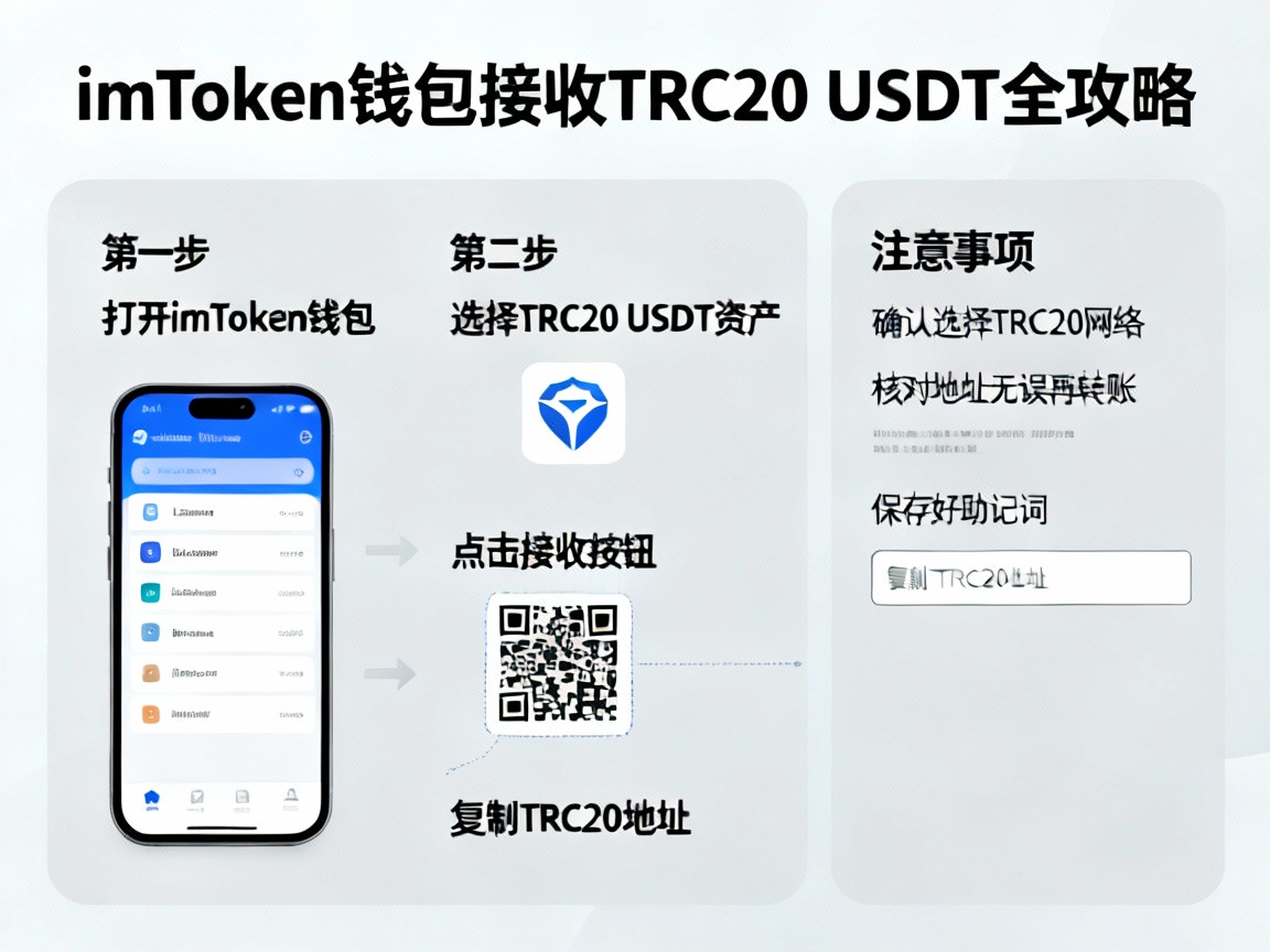 imToken 钱包接收 TRC20 USDT 全攻略，从零到一轻松掌握