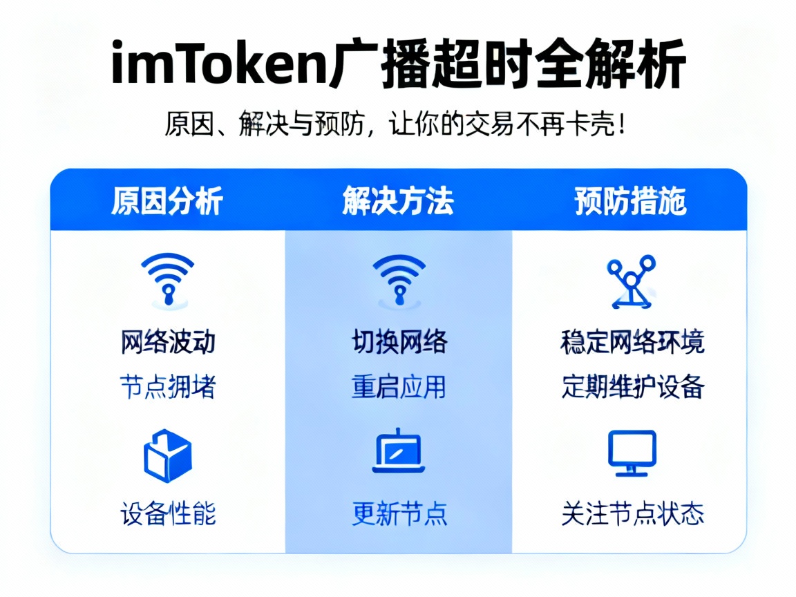 imToken广播超时全解析，原因、解决与预防，让你的交易不再卡壳！