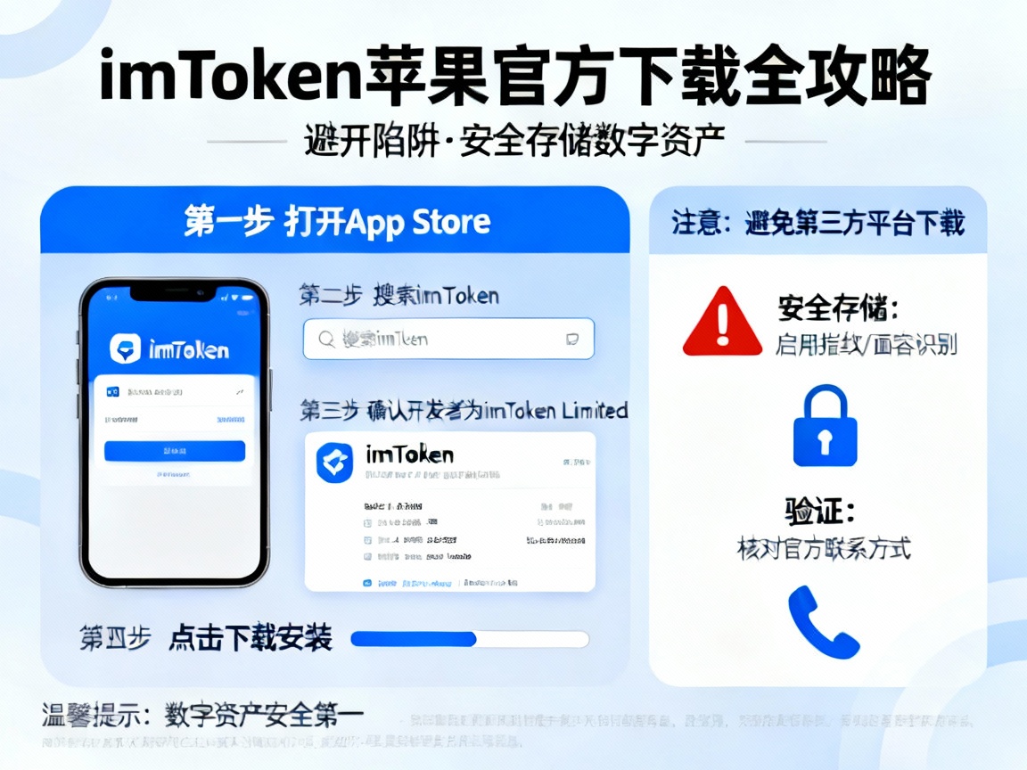 imToken苹果官方下载全攻略，避开陷阱，安全存储数字资产