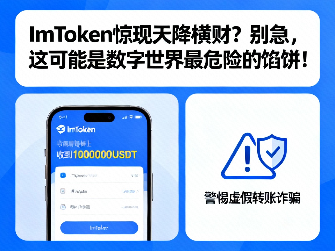 ImToken惊现天降横财？别急，这可能是数字世界最危险的馅饼！