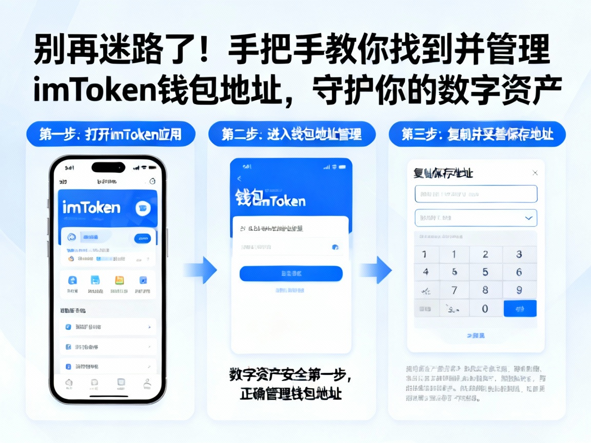 别再迷路了！手把手教你找到并管理 imToken 钱包地址，守护你的数字资产