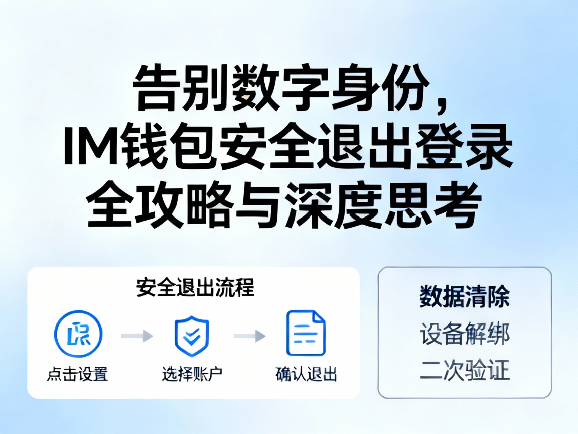 告别数字身份，IM钱包安全退出登录全攻略与深度思考