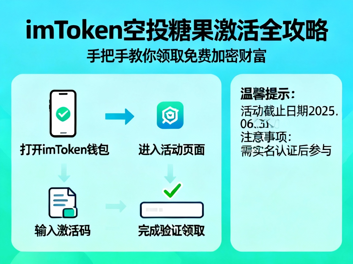 imToken空投糖果激活全攻略，手把手教你领取免费加密财富