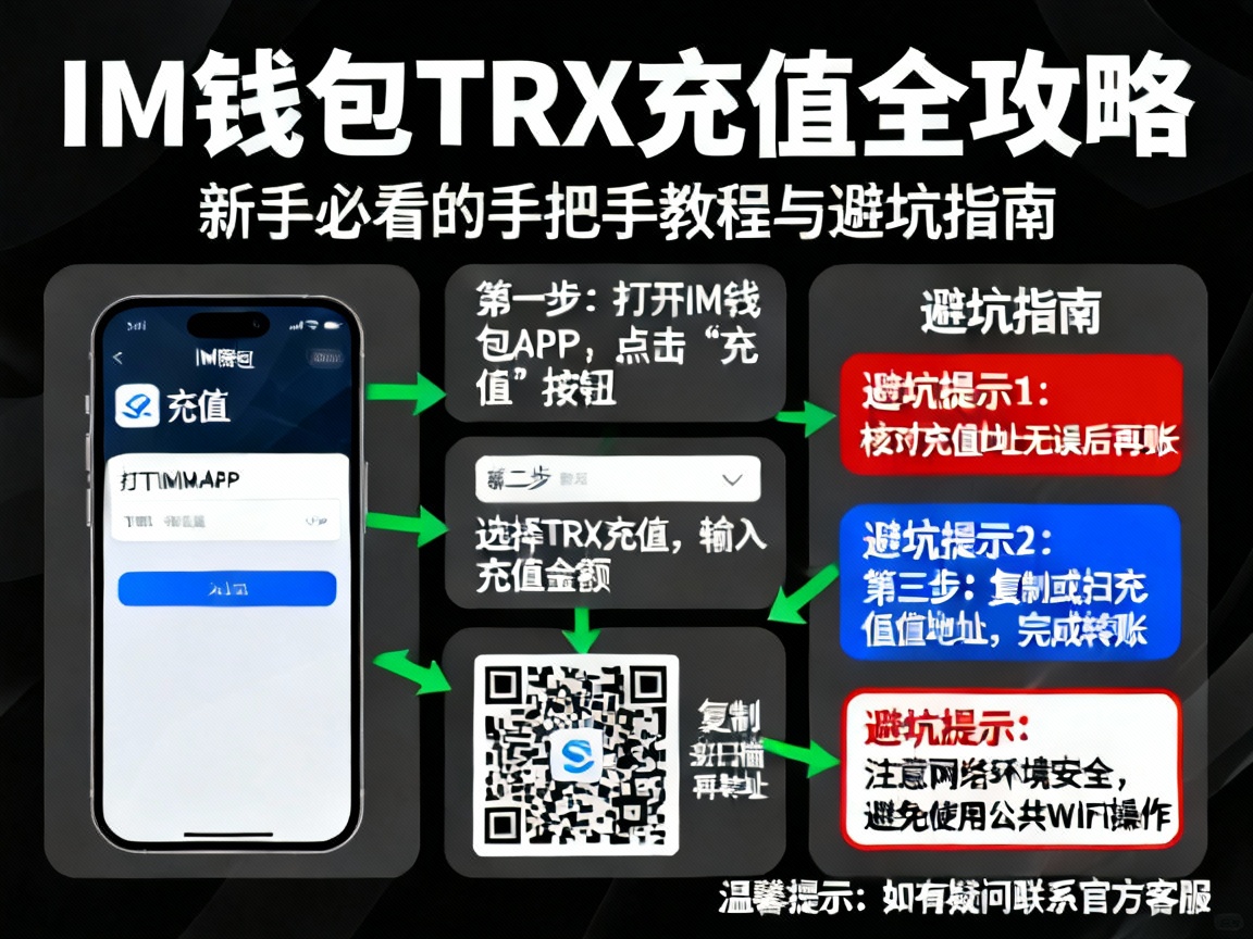 IM钱包TRX充值全攻略，新手必看的手把手教程与避坑指南
