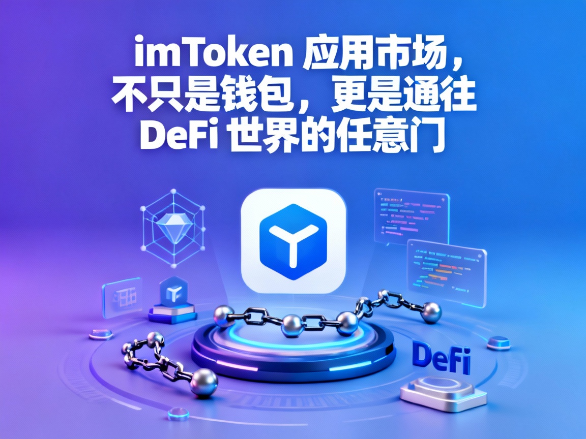 imToken 应用市场，不只是钱包，更是通往 DeFi 世界的任意门