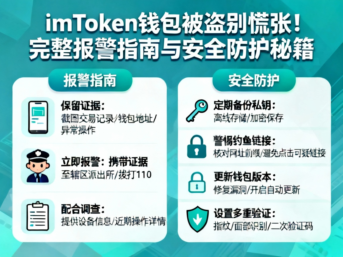 imToken钱包被盗别慌张！完整报警指南与安全防护秘籍