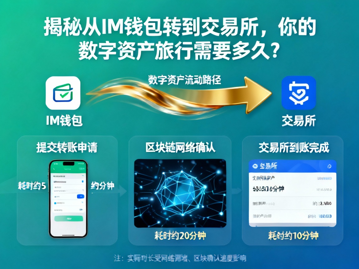 揭秘从IM钱包转到交易所，你的数字资产旅行需要多久？
