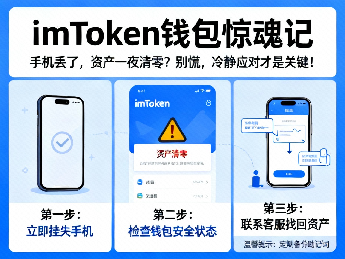 手机丢了，imToken钱包惊魂记，资产一夜清零？别慌，冷静应对才是关键！