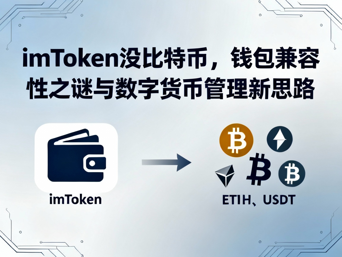 imToken没比特币，钱包兼容性之谜与数字货币管理新思路