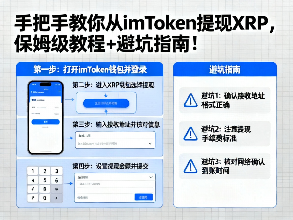手把手教你从imToken提现XRP，保姆级教程+避坑指南！